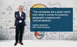 Figure 2: HMS CEO Staffan Dahlstr&ouml;m