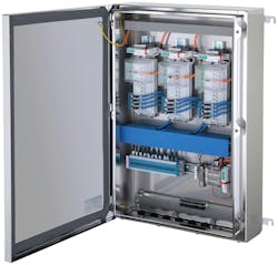 Figure 2: Fieldbus barrier with fieldbus intrinsic safety outputs.