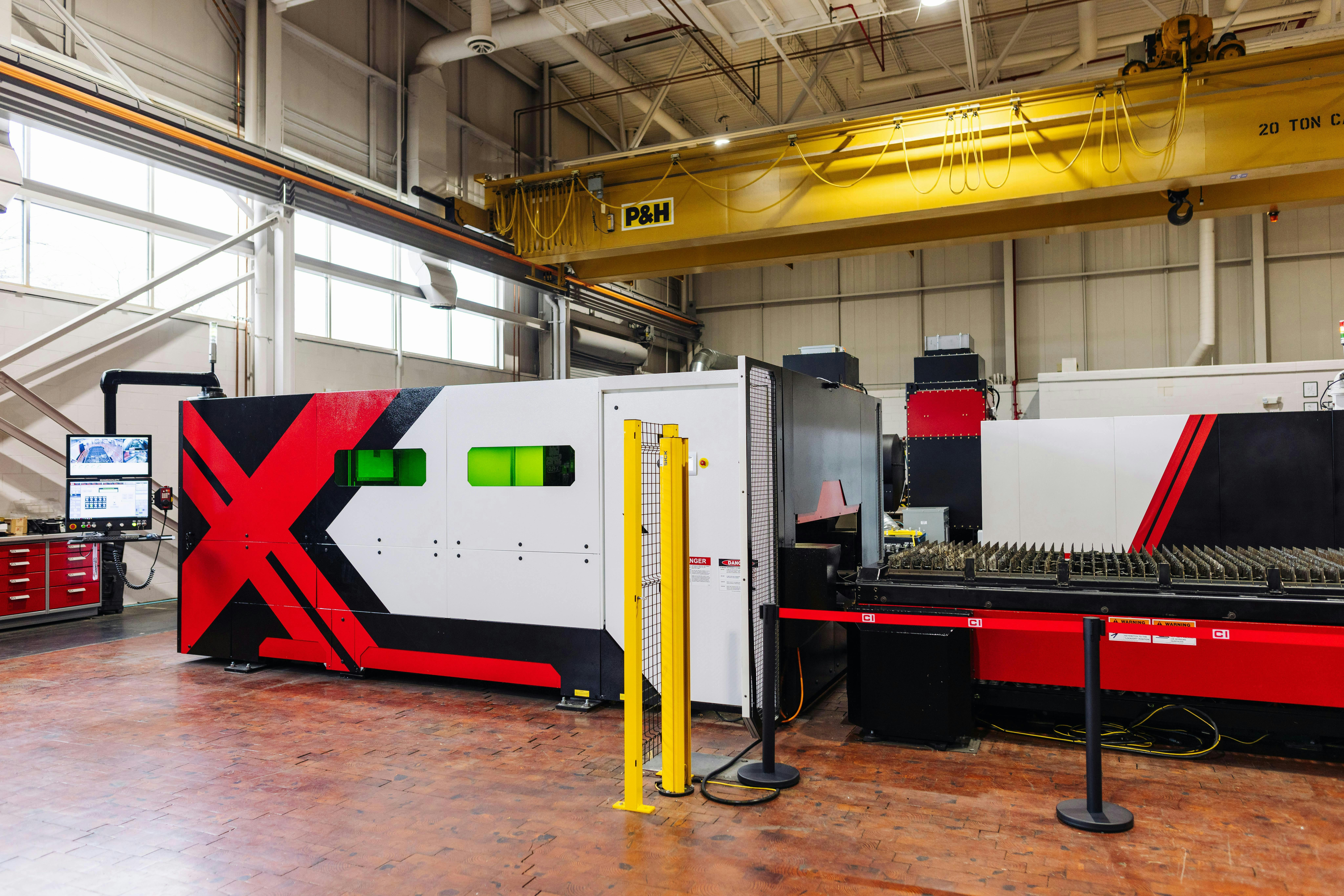 Figure 1: In 2023, Cincinnati launched the CLX, a fiber laser cutting machine. Figure 1: In 2023, Cincinnati launched the CLX, a fiber laser cutting machine.