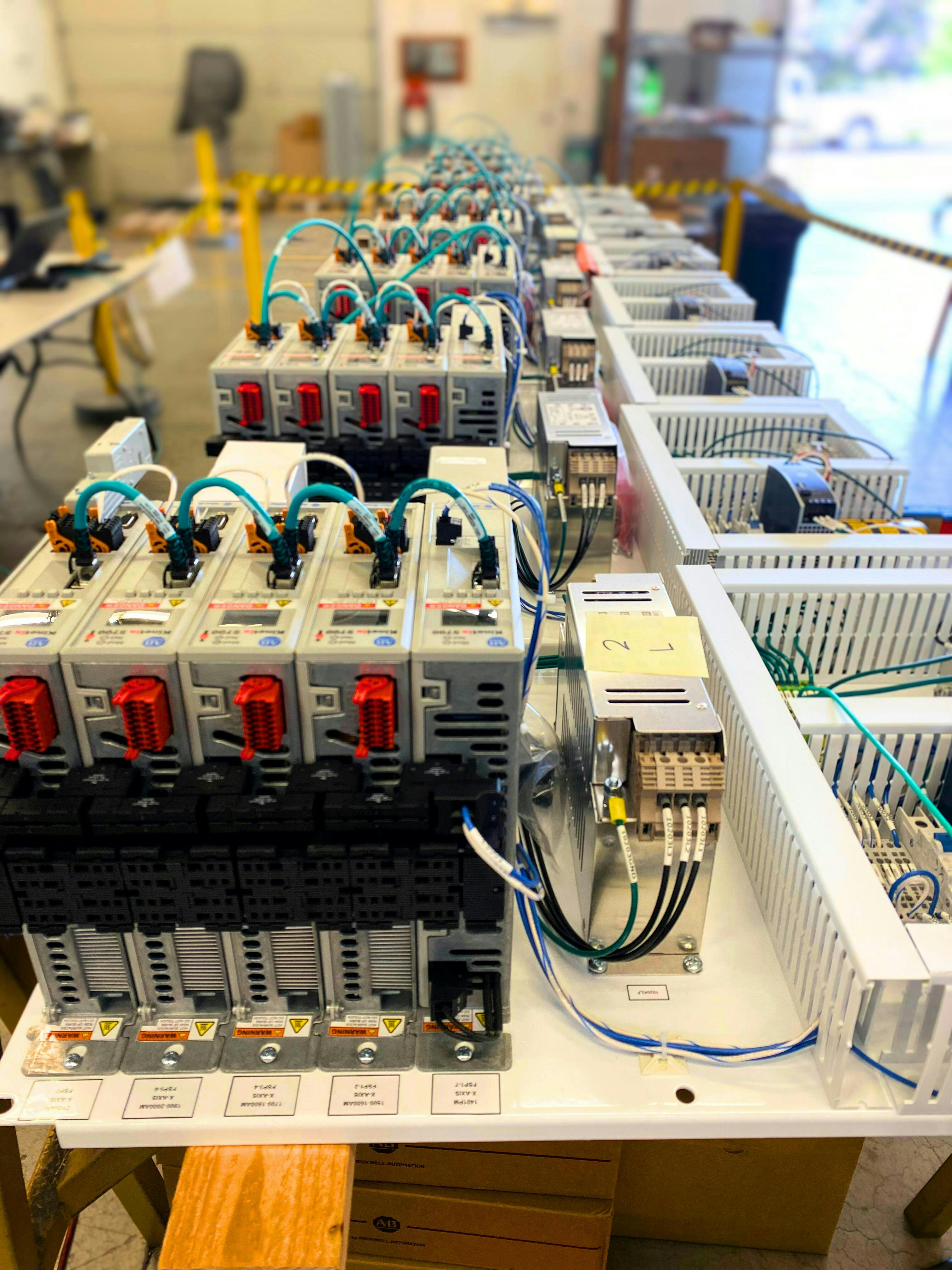 Figure 4: Concept Systems’ panel shop is fully equipped to handle all aspects of control panel production, including the precise interconnect cabling and external wiring necessary for comprehensive, turn-key system solutions.