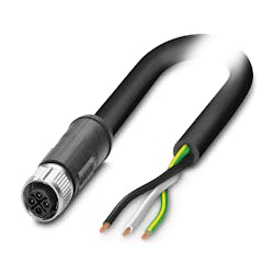 Phoenix Contact M12 Power for exposed cable runs