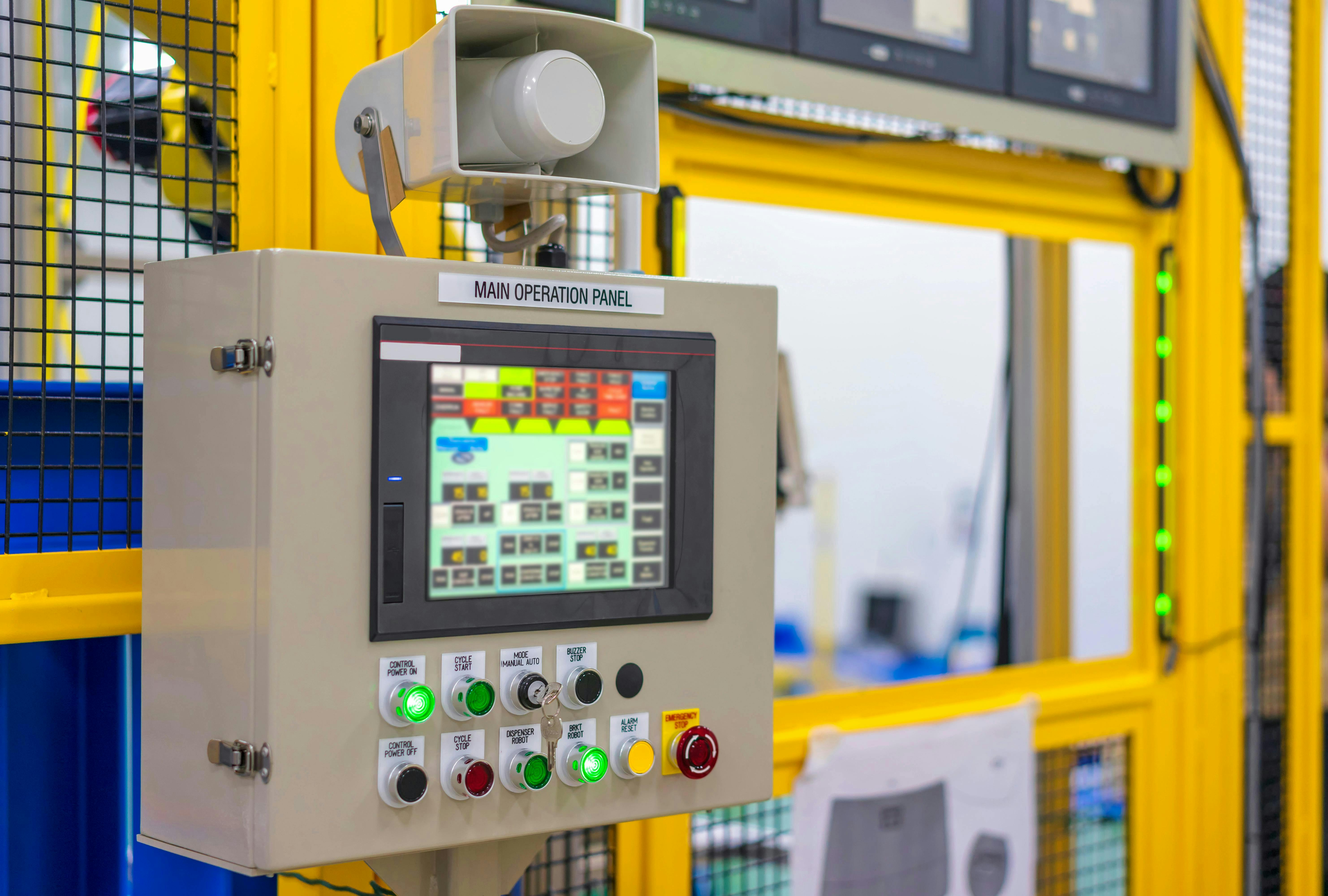 Emergency stops are one of the most recognizable and most thought-of safety devices on the production floor. Emergency stops are one of the most recognizable and most thought-of safety devices on the production floor.