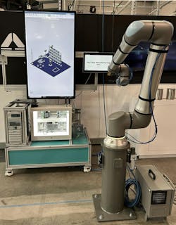 The network platform at MxD demonstrates private wireless infrastructure behind the firewall that enables integration of Industry 4.0 applications while ensuring end-to-end security across OT and IT systems.