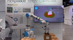 NexCobot in collaboration with German partner Sysgo and BotFellows has developed a high-safety-level robotic dynamic safety collaboration space.