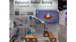 NexCobot in collaboration with German partner Sysgo and BotFellows has developed a high-safety-level robotic dynamic safety collaboration space.