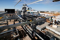 Figure 2: Comau built the MR4Weld mobile robot to autonomously weld up to 170 m of steel in a single shift.