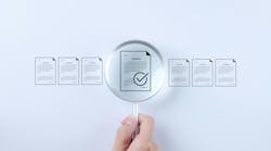 Document review process and quality control concept