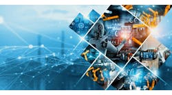 Concept of artificial intelligence for industrial revolution and automation manufacturing process Concept of artificial intelligence for industrial revolution and automation manufacturing process