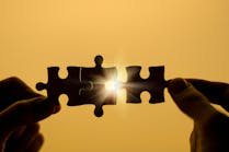 puzzle pieces fitting together