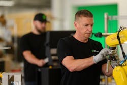 Figure 4: Some of Gray Solutions&rsquo; most innovative work is focused on using collaborative robots to sample product for quality during the production process.