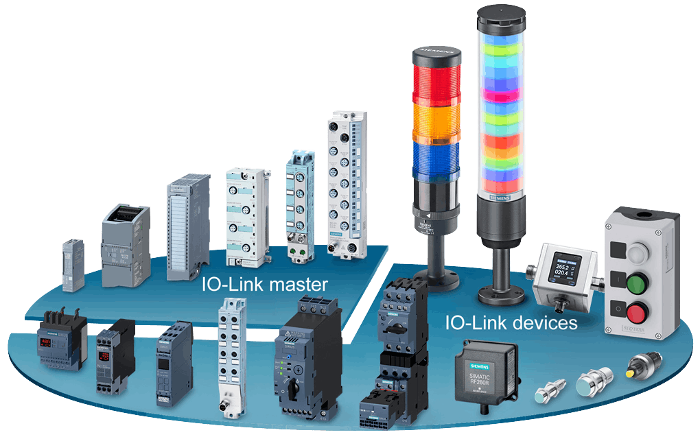 Figure 1: Siemens provides IO-Link masters for all of its IO Series and offers devices from its Factory Automation business. Figure 1: Siemens provides IO-Link masters for all of its IO Series and offers devices from its Factory Automation business.